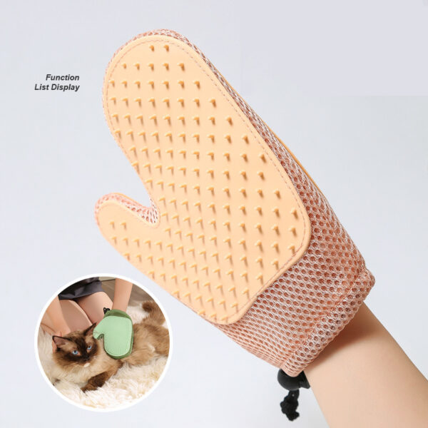 Comb 2-in-1 Floating Hair Removal Pet Gloves Pet Supplies Dog Cat Hair Remove - Image 4