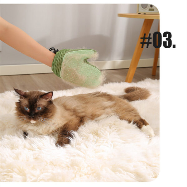 Comb 2-in-1 Floating Hair Removal Pet Gloves Pet Supplies Dog Cat Hair Remove - Image 6