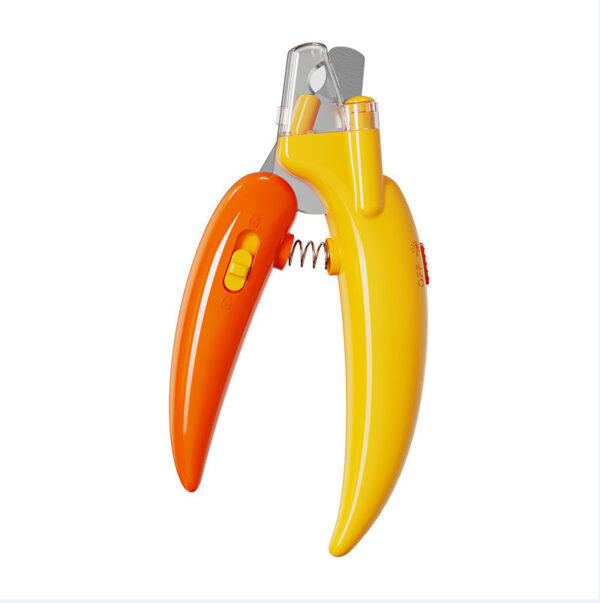 New LED Blood Line Pet Nail Clippers Cat Dog Pets Supplies - Image 2