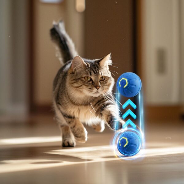 Smart Dog Toy Ball Electronic Interactive Pet Toy Moving Ball USB Automatic Moving Bouncing For Puppy Birthday Gift Cat Product - Image 4
